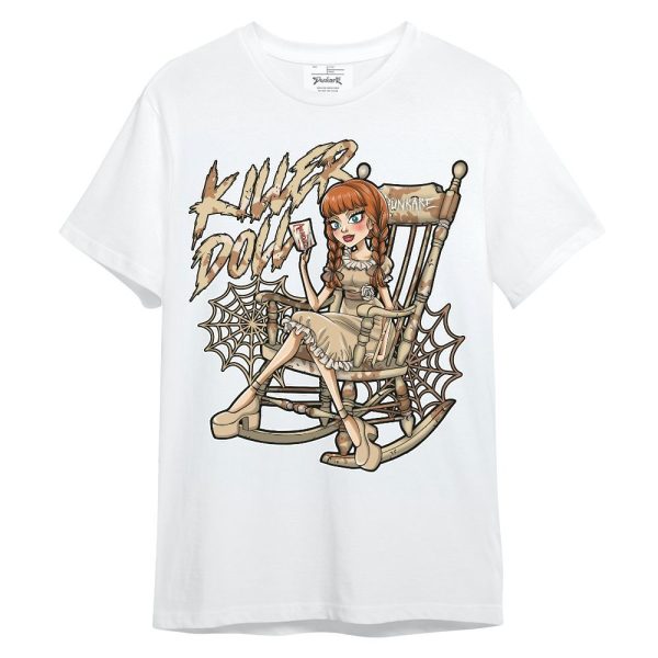 Desert Camo 3s Shirt - Killer Doll-A Halloween Unisex Shirt Matching Jordan Shirt Jezsport.com