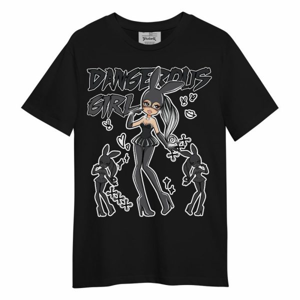 White Thunder 4s Shirt - Dangerous.Girl Unisex Shirt Jezsport.com