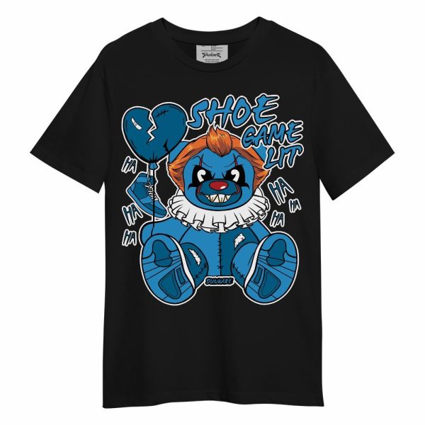 Powder Blue 9s Shirt - Shoe Game Bear Unisex Shirt Halloween Shirt Matching Jordan Shirt Jezsport.com