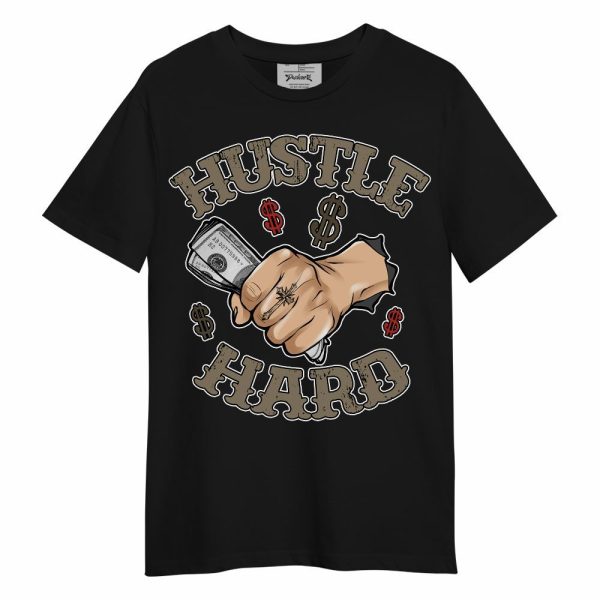 Olive 9s Shirt - Hustles Hard! Unisex Shirt Jezsport.com