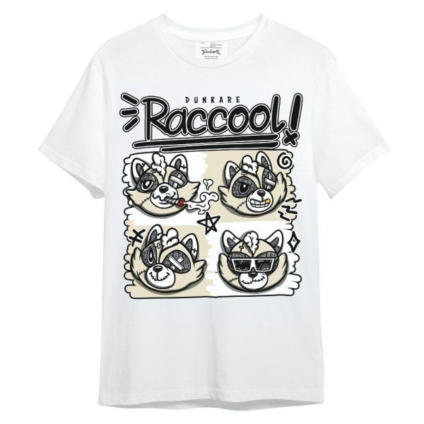 Cement Grey 3s Shirt - Raccool Raccoon Shirt Unisex Outfit Matching Jordan Shirt Jezsport.com