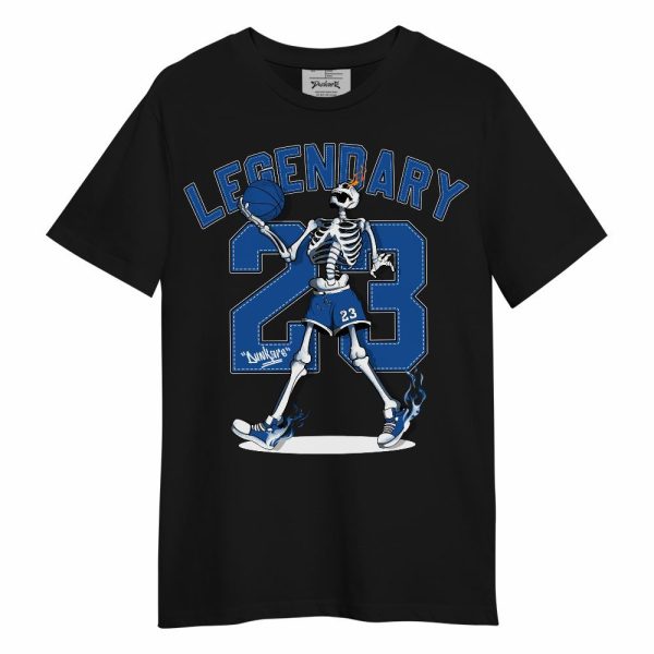 Low Space Royal 11s Shirt, 23 Skeleton G.O.A.T Unisex Shirt Matching Jordan Shirt Jezsport.com