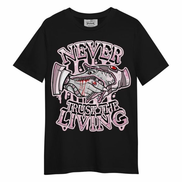 Orchid 4s Shirt - Never Trusting Living Halloween Graphic Unisex Shirt Jezsport.com