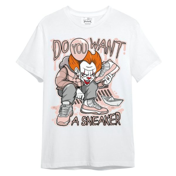 Low Legend Pink 11s Shirt - Clown Scary Sneakers Halloween Graphic Unisex Shirt Matching Jordan Shirt Jezsport.com