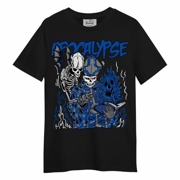 Racer Blue 5s Shirt - Apocalypse Skeleton Unisex Shirt Jezsport.com