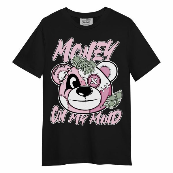 Orchid 4s Shirt - Money On My Mind Bear Shirt Unisex Oufit Matching Jordan Shirt Jezsport.com