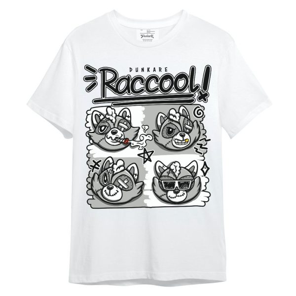 Paris Cement Grey 4s Shirt - Raccool Raccoon Shirt Unisex Outfit Unisex Shirt Matching Jordan Shirt Jezsport.com