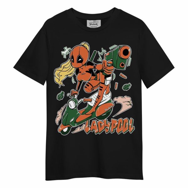 Low Miami 5s Shirt - Lady Pool Cartoon Unisex Shirt Matching Jordan Shirt Jezsport.com