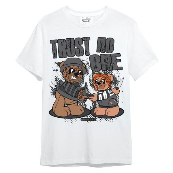 White Thunder 4s Shirt - Trust No One Bear Unisex Shirt Jezsport.com