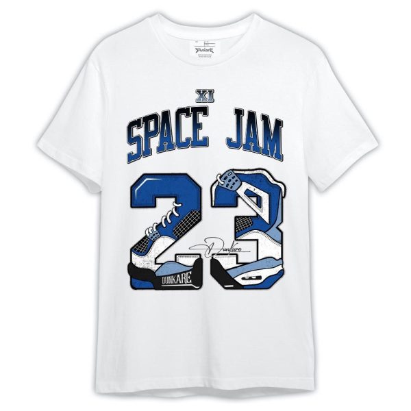 Low Space Royal 11s Shirt, Number 23 4s Shirt Outfit Matching Jordan Shirt Jezsport.com