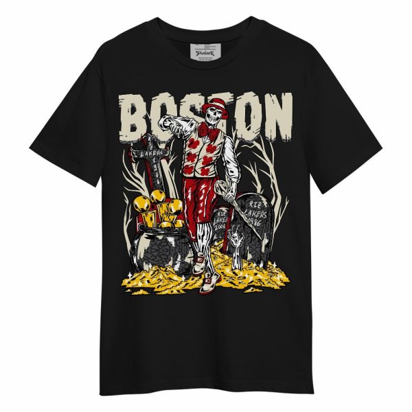 Cement Grey 3s Shirt - Goldrush Skeleton Unisex Shirt Matching Jordan Shirt Jezsport.com