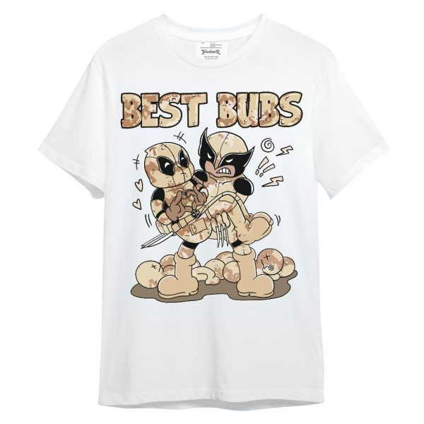 Desert Camo 3s Shirt - Bubs Cartoon Unisex Shirt Matching Jordan Shirt Jezsport.com