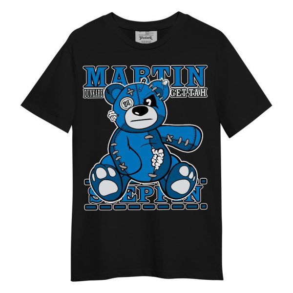 Industrial Blue 4s Shirt - Tah Steppin Bear Unisex Shirt Matching Jordan Shirt Jezsport.com