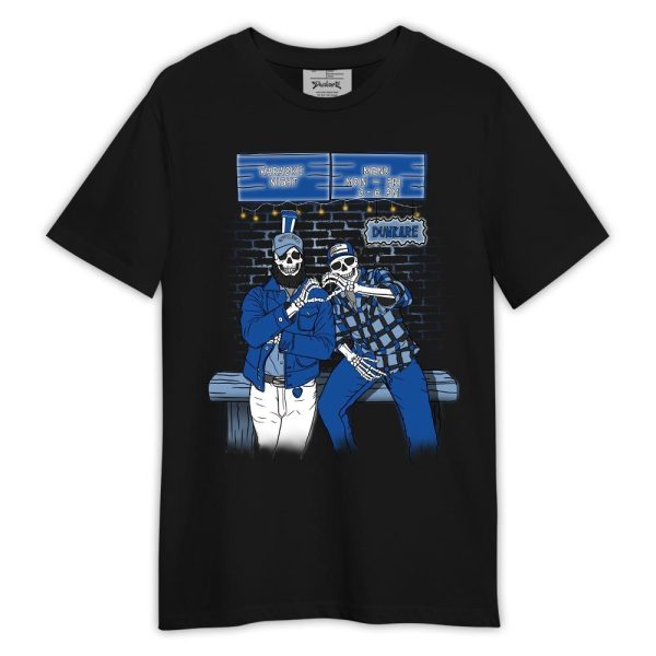 Low Space Royal 11s Shirt, Skeleton Help Friendship Shirt Outfit Matching Jordan Shirt Jezsport.com