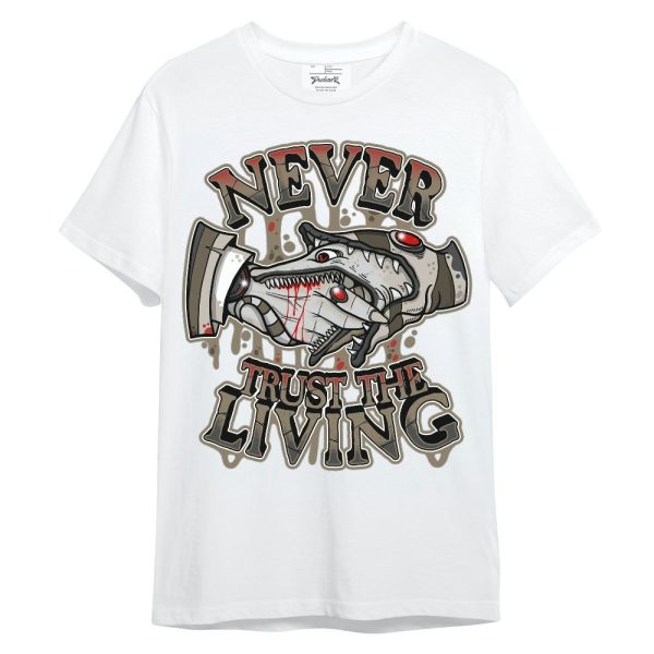 Olive 9s Shirt - Never Trusting Living Halloween Graphic Unisex Shirt Jezsport.com