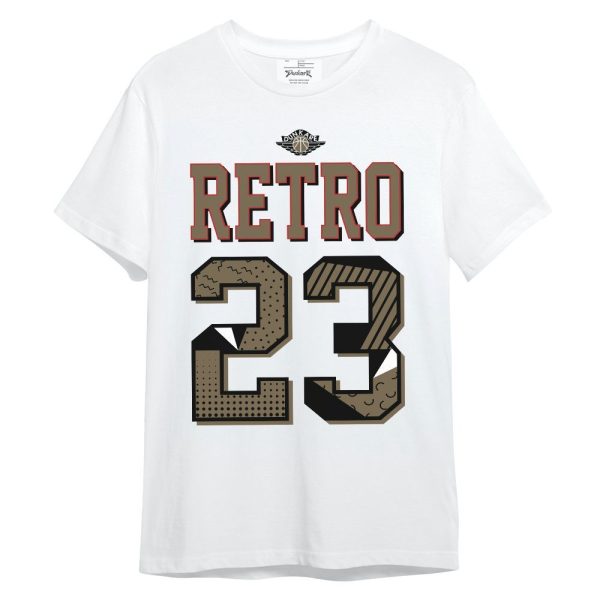 Olive 9s Shirt, Retro 23 G.O.A.T Unisex Shirt Jezsport.com