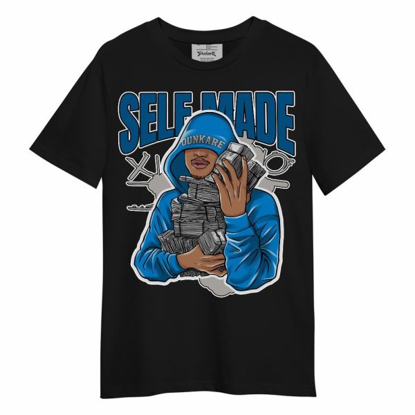 Industrial Blue 4s Shirt - Selfmade Unique Unisex Shirt Matching Jordan Shirt Jezsport.com