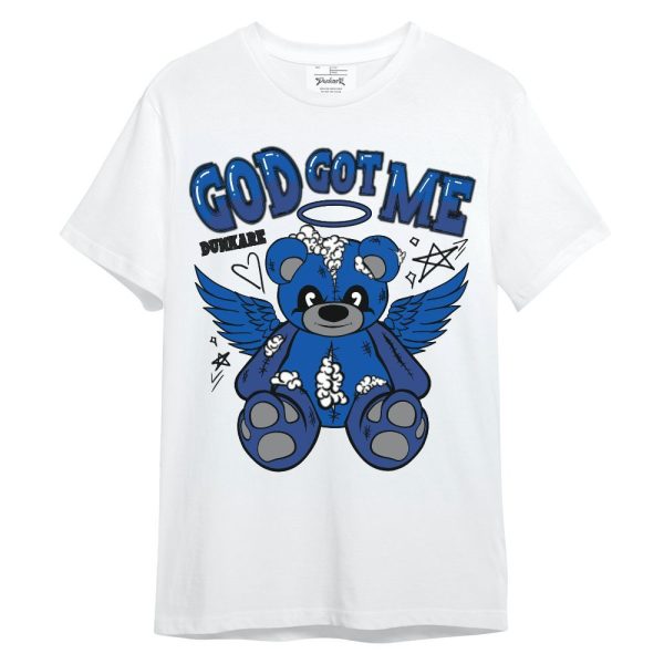 Racer Blue 5s Shirt - Gods Guides Me Bear Unisex Shirt Jezsport.com