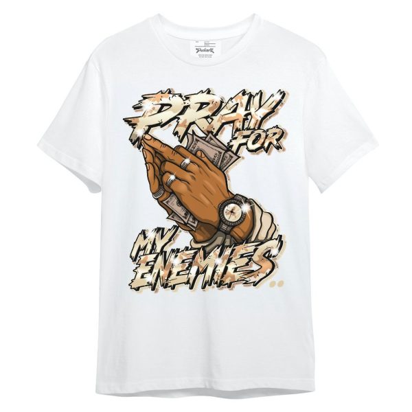 Desert Camo 3s Shirt - Prayed For Enemies Graphic Unisex Shirt Matching Jordan Shirt Jezsport.com