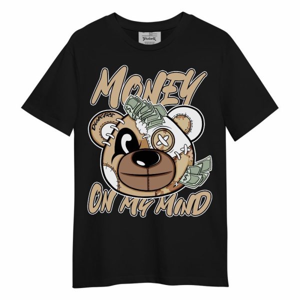 Desert Camo 3s Shirt - Money On My Mind Bear Shirt Unisex Oufit Unisex Shirt Matching Jordan Shirt Jezsport.com