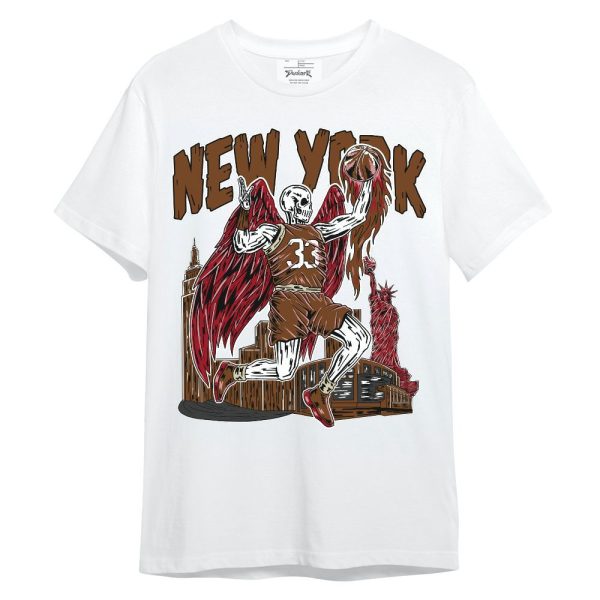 Archaeo Brown 5s Shirt - Ewing Era Skeleton Unisex Shirt Matching Jordan Shirt Jezsport.com