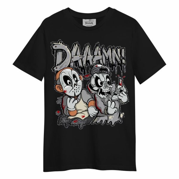 Cement Grey 3s Shirt - Damn Shoe Graphic Unisex Shirt Matching Jordan Shirt Jezsport.com