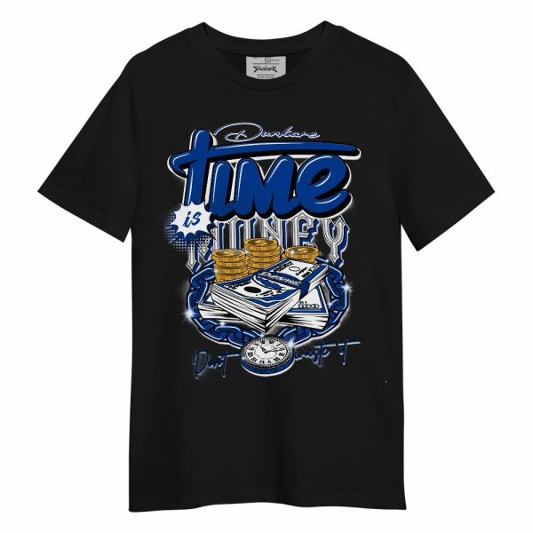 Hyper Royal 12s Shirt, Time Is Money Unisex Shirt Matching Jordan Shirt Jezsport.com