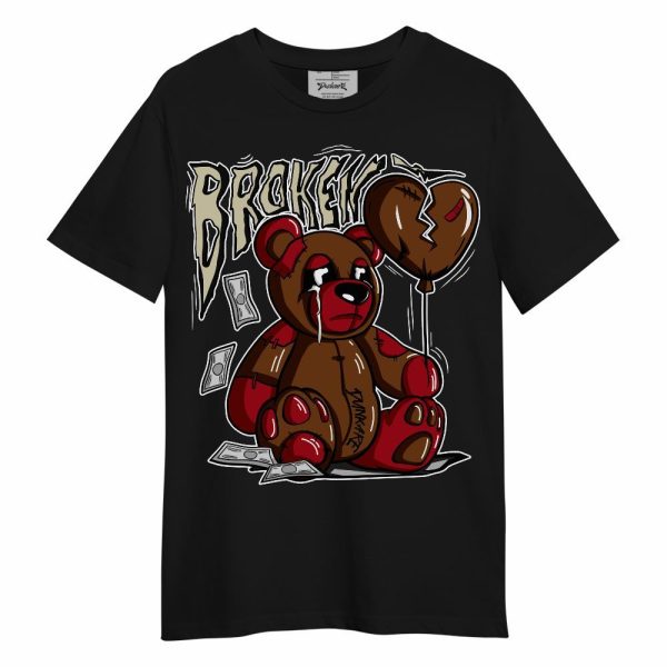 Archaeo Brown 5s Shirt - Broken Bear Shirt Unisex Oufit Unisex Shirt Matching Jordan Shirt Jezsport.com