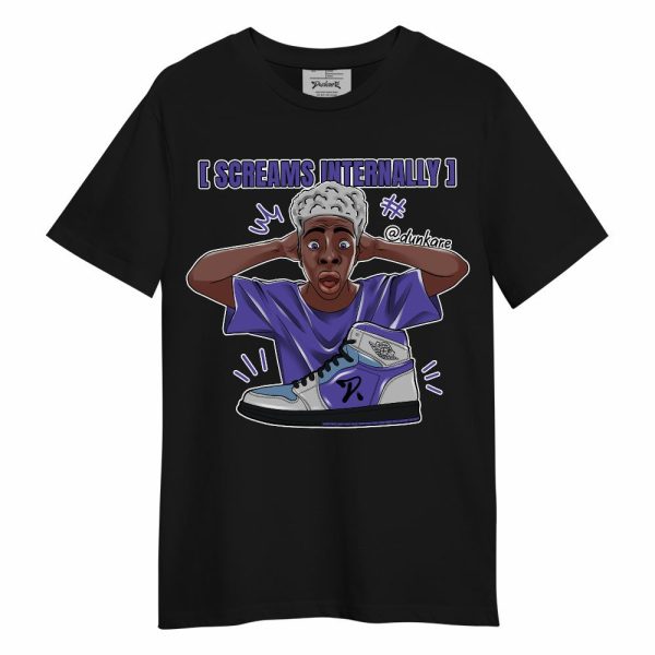 Retro Concord 5s Shirt - Scream Internally Unisex Shirt Jezsport.com