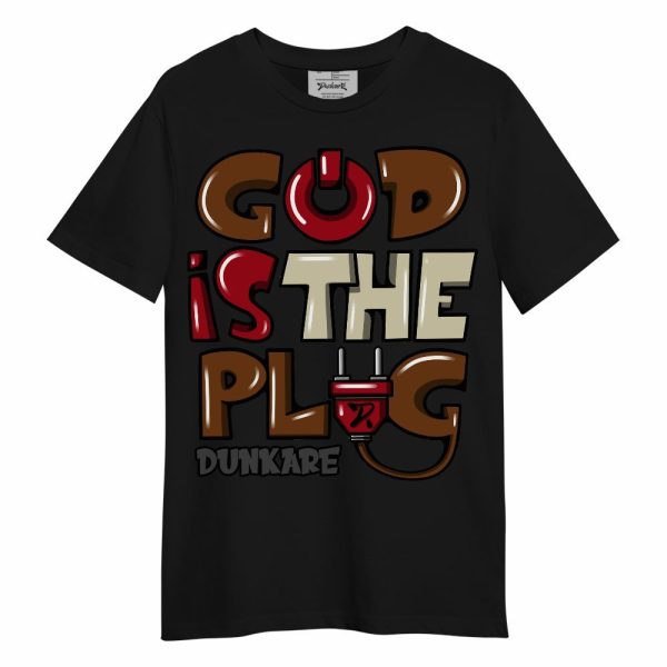 Archaeo Brown 5s Shirt - God Is The Power Cord Unisex Shirt Matching Jordan Shirt Jezsport.com