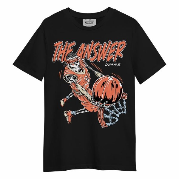 DJ Khaled Crimson Bliss 5s Shirt - The Answer Skeleton Unisex Shirt Matching Jordan Shirt Jezsport.com