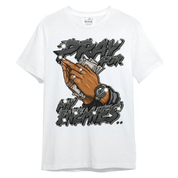 RM Light Bone 4s Shirt - Prayed For Enemies Graphic Unisex Shirt Matching Jordan Shirt Jezsport.com