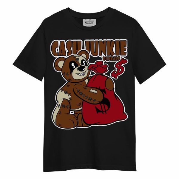 Archaeo Brown 5s Shirt - Cashs Junkie Bear Unisex Shirt Matching Jordan Shirt Jezsport.com