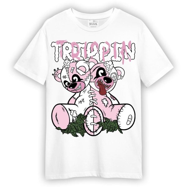 Orchid 4s Shirt - Trippin Bear Shirt Unisex Matching Jordan Shirt Jezsport.com