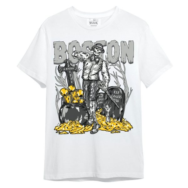 Paris Cement Grey 4s Shirt - Goldrush Skeleton Unisex Shirt Matching Jordan Shirt Jezsport.com