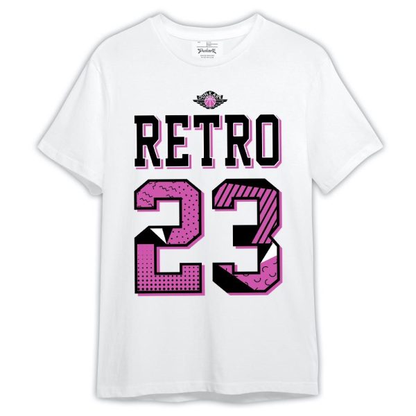 Hyper Violet 4s Shirt, Retro 23 G.O.A.T Shirt Outfit 185 LTRP Matching Jordan Shirt Jezsport.com