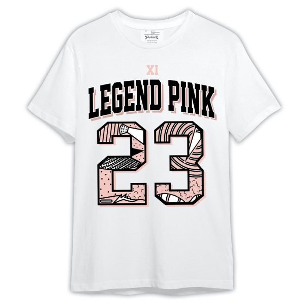 Low Legend Pink 11s Shirt, 90s Retro Number 23 Shirt Outfit Matching Jordan Shirt Jezsport.com