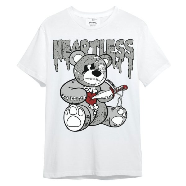 Retro White Oreo 4s Shirt - Heartless Bear Unisex Shirt Matching Jordan Shirt Jezsport.com