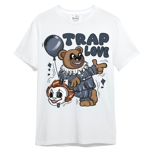 Low Diffused Blue 11s Shirt - Trap Loves Bear Unisex Shirt Matching Jordan Shirt Jezsport.com