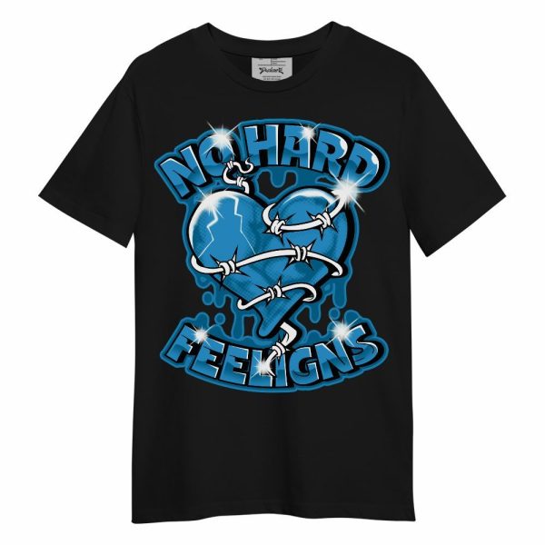 Powder Blue 9s Shirt - Hard Feeling Graphic Unisex Shirt Matching Jordan Shirt Jezsport.com