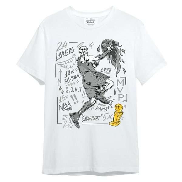 Black Wolf Grey 12s Shirt - Superstars Skeleton Unisex Shirt Matching Jordan Shirt Jezsport.com