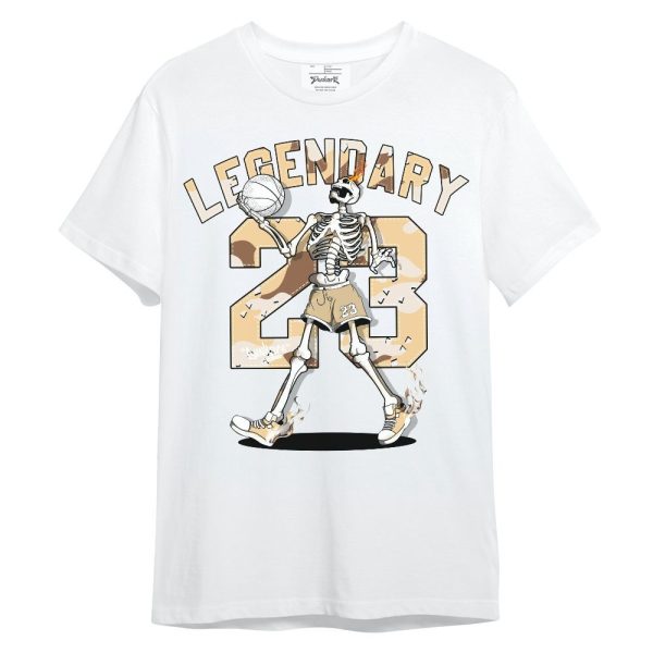 Desert Camo 3s Shirt, 23 Skeleton G.O.A.T Unisex Shirt Matching Jordan Shirt Jezsport.com