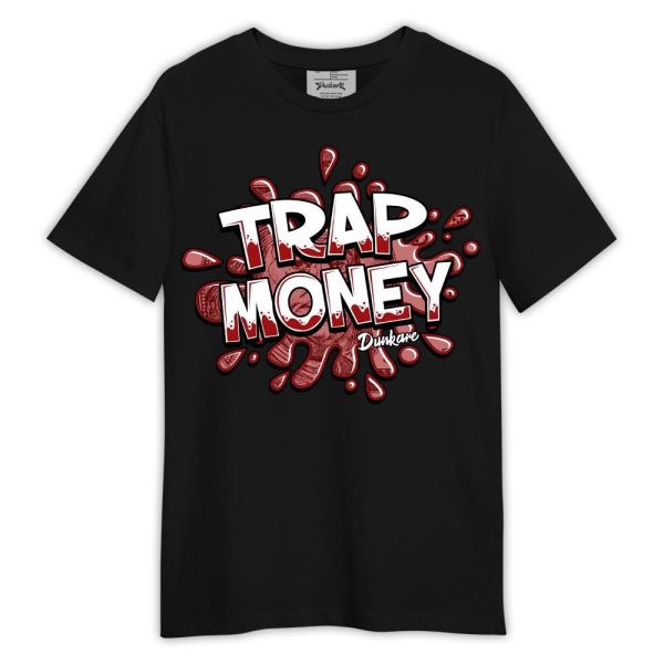 Red Taxi 12s Shirt, Graphic Trap Money Shirt Retro Taxi Flip 12s Outfit Matching Jordan Shirt Jezsport.com