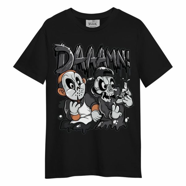 White Thunder 4s Shirt - Damn Shoe Graphic Unisex Shirt Jezsport.com