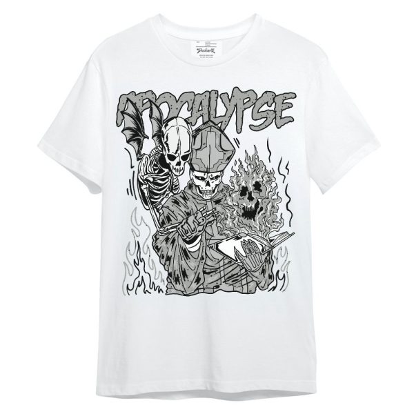 Retro White Oreo 4s Shirt - Apocalypse Skeleton Unisex Shirt Matching Jordan Shirt Jezsport.com