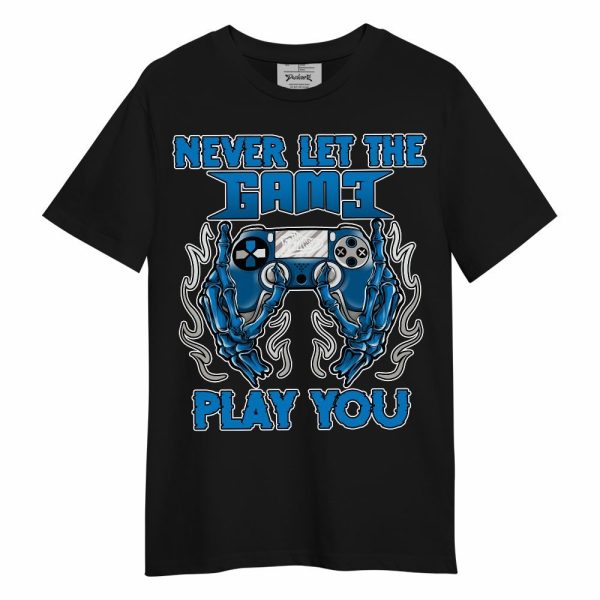 Industrial Blue 4s Shirt - PlayGame Skull Unisex Shirt Matching Jordan Shirt Jezsport.com