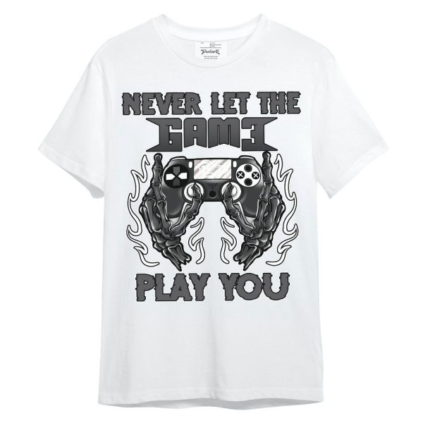 White Thunder 4s Shirt - PlayGame Skull Unisex Shirt Jezsport.com