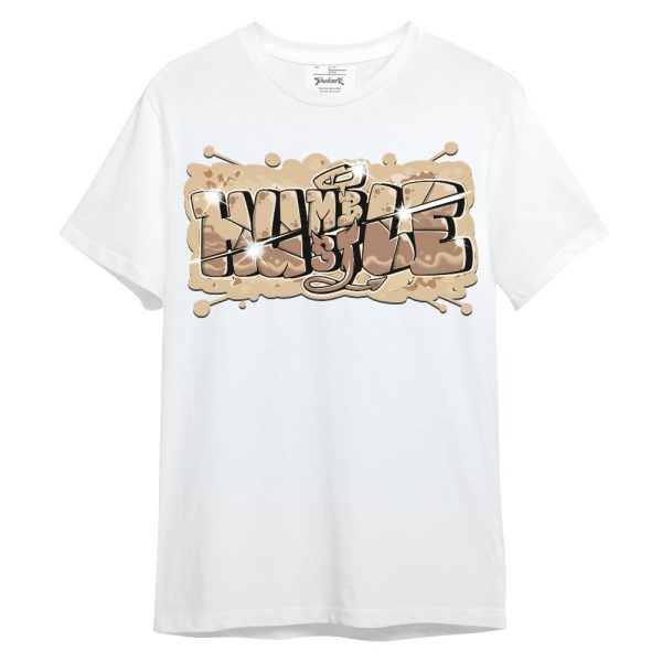 Desert Camo 3s Shirt - Humbled Hustles Graphic Unisex Shirt Matching Jordan Shirt Jezsport.com