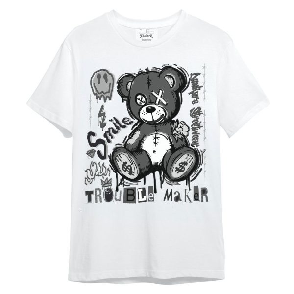 White Thunder 4s Shirt, Bear Rebel Unisex Shirt Matching Jordan Shirt Jezsport.com