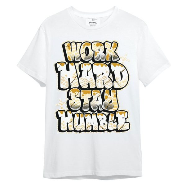 Low Yellow Python 11s Shirt - Working Hard And Humble Graphic Unisex Shirt Matching Jordan Shirt Jezsport.com